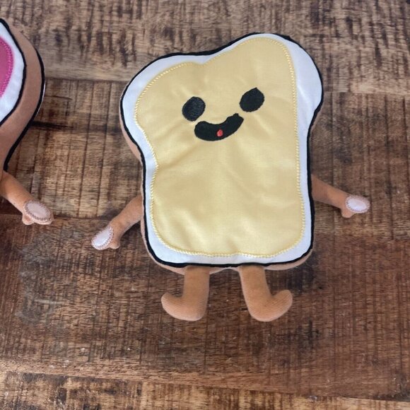 Ikea Sagoskatt 2021 Sandwich Friends Peanut Butter Jelly Plush Toy Stuffed PBJ - Picture 4 of 8